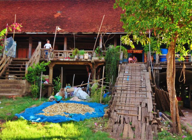 Kampong Chhnang floating village