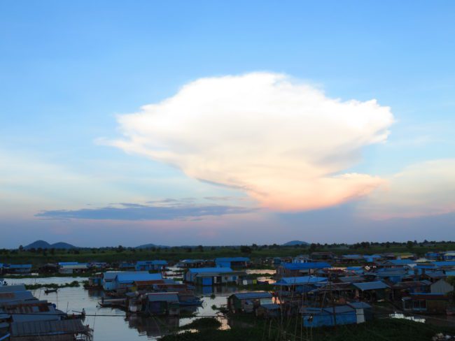 Kampong Chhnang floating village