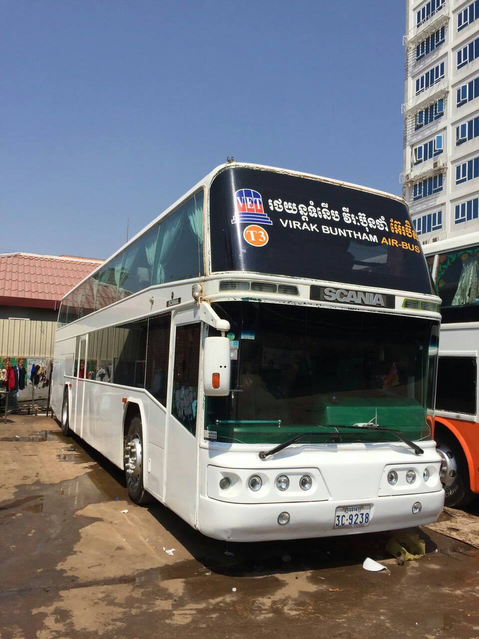 Direct Bus Thailand to Cambodia